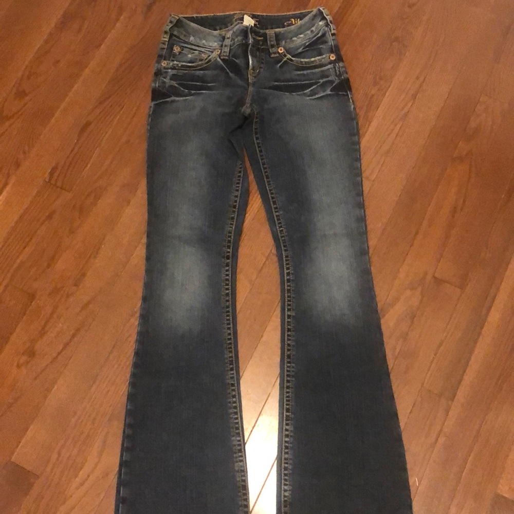 Silver jeans